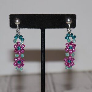 ✨ NWOT Silver Clip-On Earrings Screw-Back • Vintage-Inspired • Non-Pierced